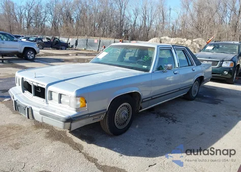 1990 Mercury Grand Marquis Ls from USA, damaged, VIN 2MECM75F8LX633065